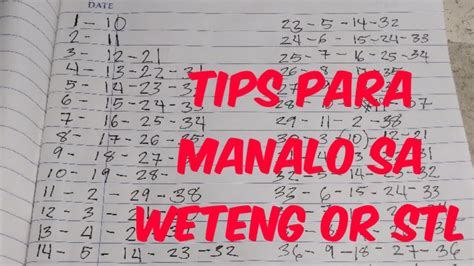 jueteng numbers meaning stl